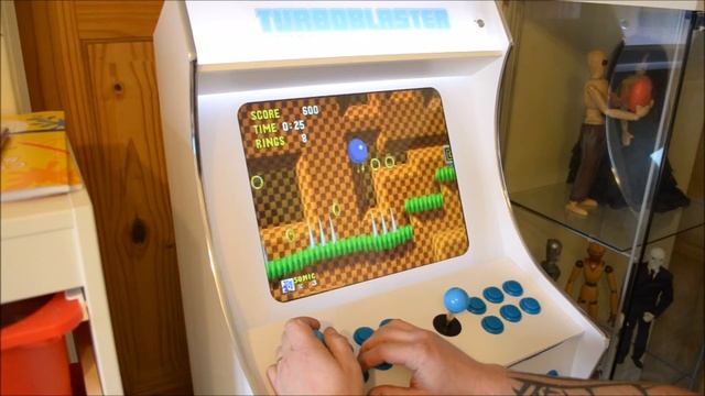 Custom Arcade Game Emulator Cabinet, quick demo смотреть онлайн