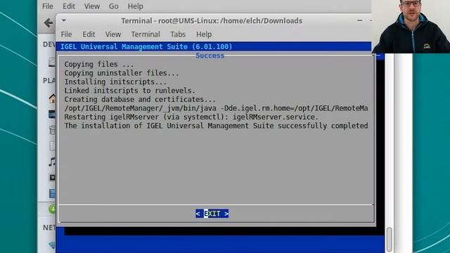 UMS installation on a Linux operating system смотреть онлайн
