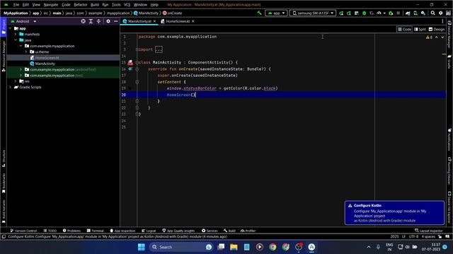 Change Button Shape Size And Color In Android Studio Jetpack Compose | Button Shape Size And Color смотреть онлайн