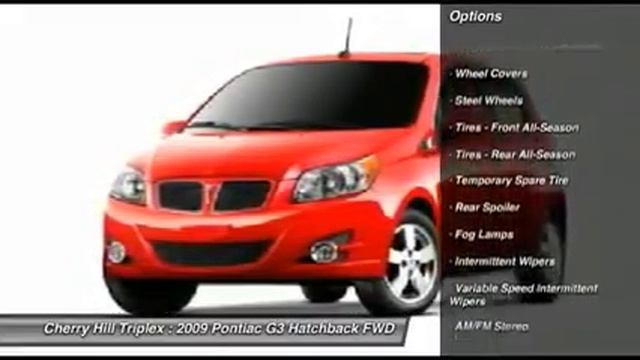 2009 PONTIAC G3 Cherry Hill, NJ 67606B смотреть онлайн