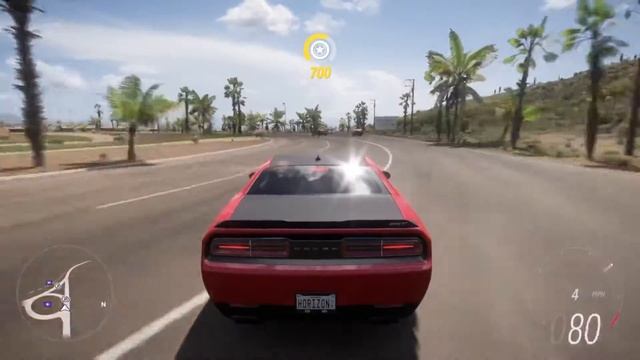 Forza Horizon 5 Gameplay        Dodge Challenger Demon  Highway Pull