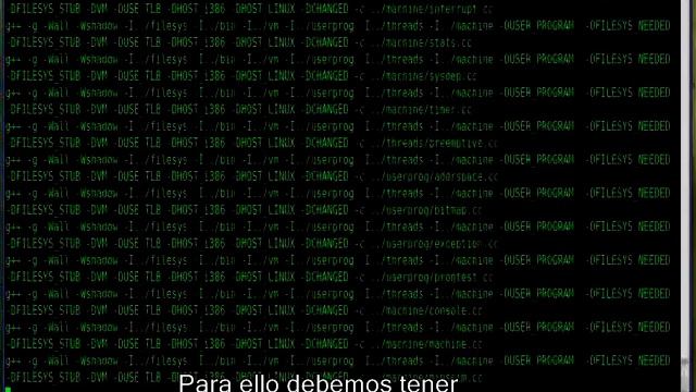 Instalación NachOS 3.4 GNU/Linux смотреть онлайн