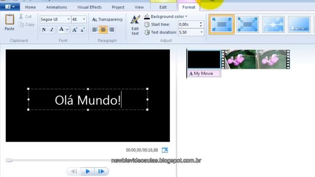 Movie Maker/Edição de vídeos para Iniciantes - Tutorial de ferramenteas básicas смотреть онлайн