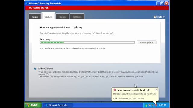 Attempting to Install Microsoft free Antivirus - MSE on XP in 2021 смотреть онлайн