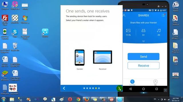 Transfer Files From Android to PC & PC to Android Without Cable | High Speed File Transfer смотреть онлайн