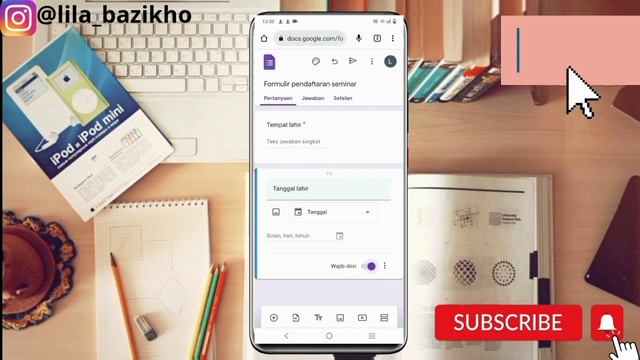 TUTORIAL CARA MEMBUAT GOOGLE FORM LEWAT HP ANDROID | GOOGLE FORMULIR #googleform #youtube смотреть онлайн