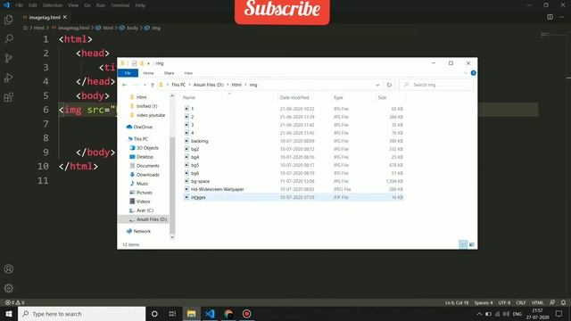 how to use img tag in html | tamil | by vijay смотреть онлайн