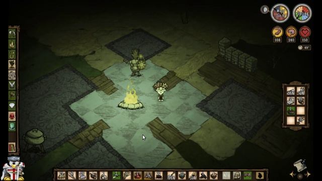 Don't Starve Together. Building the base. To help, click follow me and ask for the password. смотреть онлайн