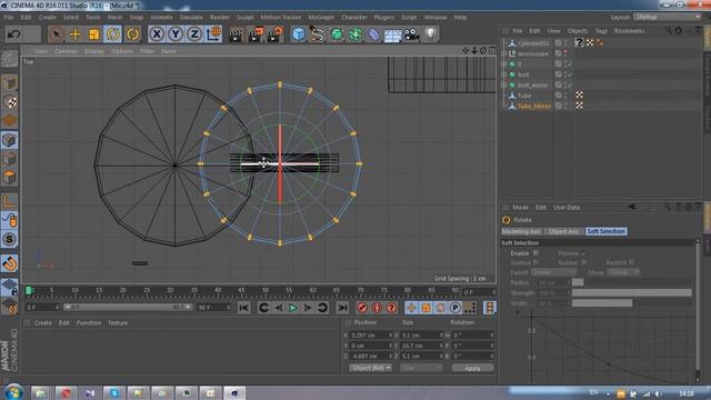Моделирование микроскопа 3 часть