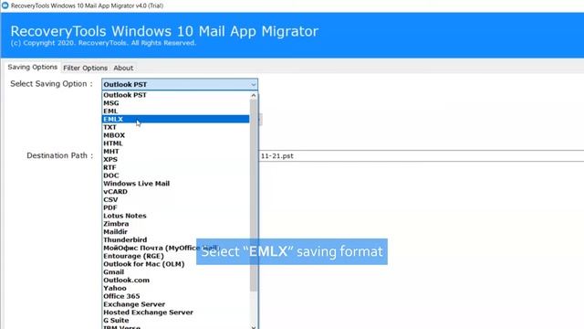 Convert Windows 10 Mail App to EMLX смотреть онлайн