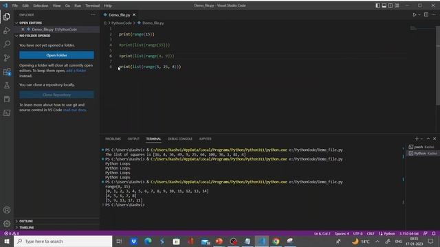 Loops In Python смотреть онлайн