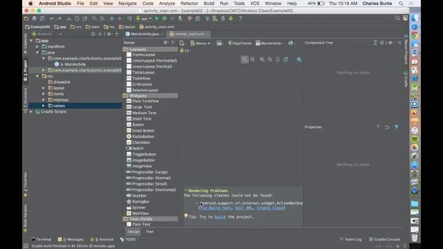 Android Studio 1 - Intro To Android Studio And XML