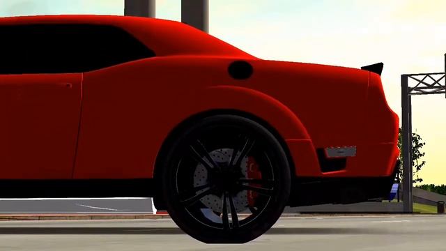 Dodge Challenger Hellcat | Car Parking Multiplayer смотреть онлайн