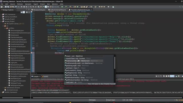Handle GOOGLE Browser Windows in Selenium | смотреть онлайн