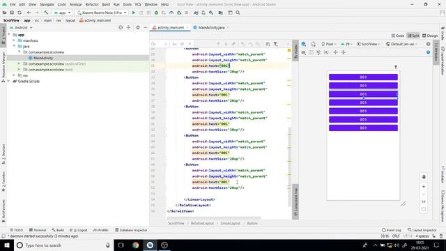 14 MSBTE PRACTICAL 22617 - ANDROID STUDIO --- Scroll View смотреть онлайн