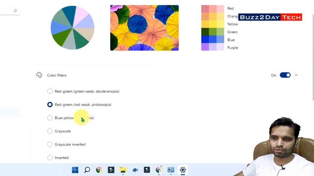 How to Apply Screen color filter in Windows 10/11 смотреть онлайн