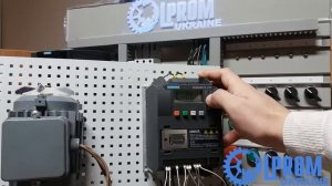 Настройка SINAMICS V20 на работу аналогового входа и постоянных частот, через макрос Cn005