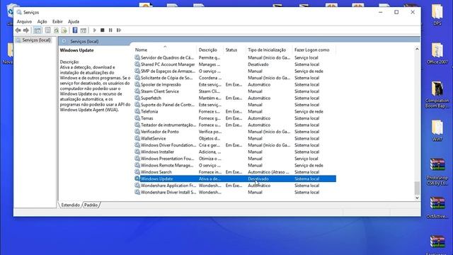 Desativando o Windows Update permanente NO W10 смотреть онлайн