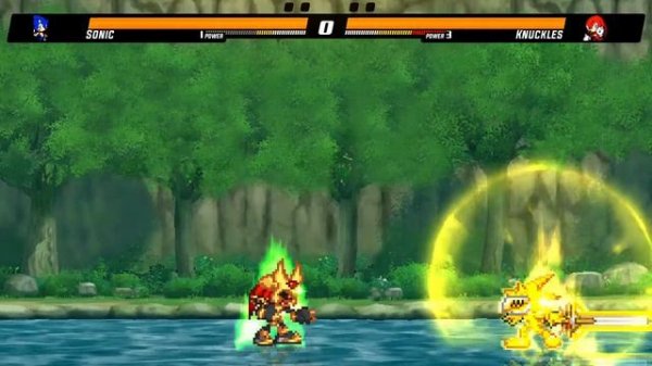 Sonic Battle Mugen | Sonic Vs Knuckles