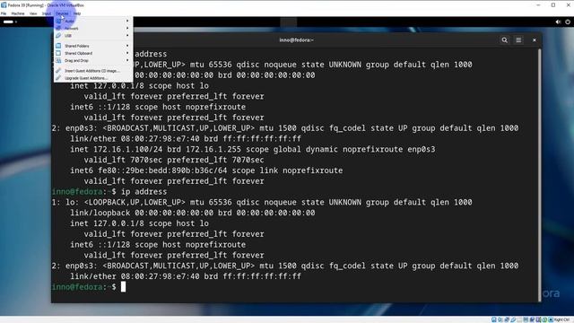 How To Connect Fedora To WiFi On Virtualbox. Fedora Network Connection.