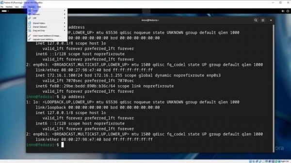 How to Connect Fedora to WiFi on Virtualbox. Fedora Network Connection.