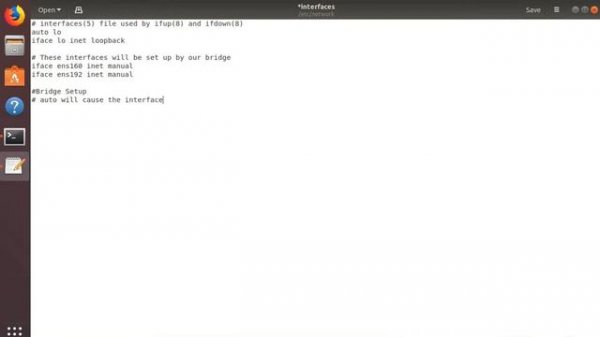 Network-Linux Bridge Interfaces
