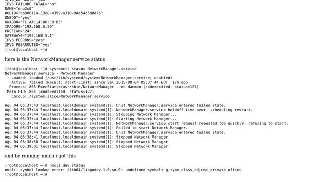 Centos7 can't connect ot Internet but IP & ssh from local works смотреть онлайн