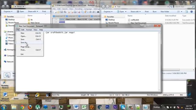 How to make a bukkit server (windows) (all versions) смотреть онлайн
