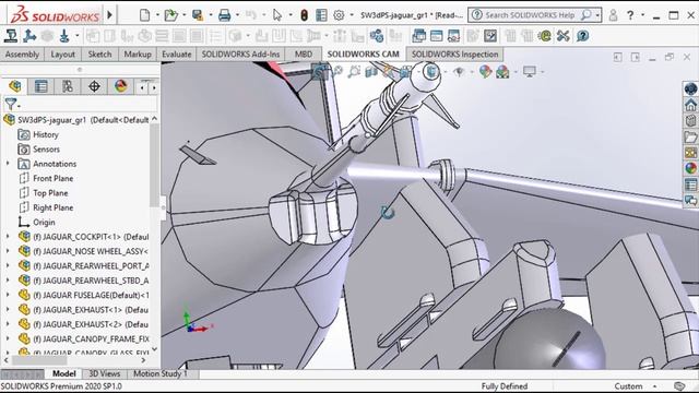 نظرة على تصميم وتركيب قطع طائرة jaguar gr1 смотреть онлайн