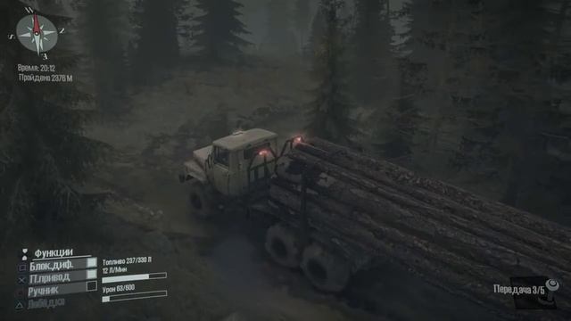 MUD*RUNNER-Прохождение на PS4,болото,три трофея за раз! смотреть онлайн