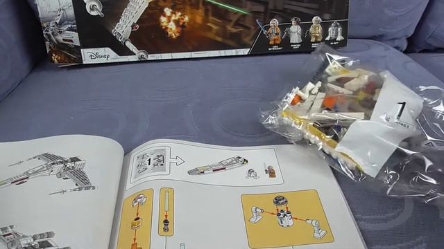 LEGO STAR WARS 75301 Luke Skywalker's X-Wing Fighter смотреть онлайн