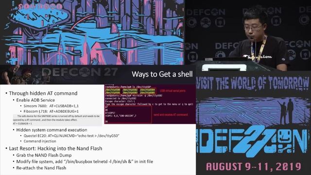 DEF CON 27 - XiaoHuiHui - All the 4G Modules Could Be Hacked смотреть онлайн