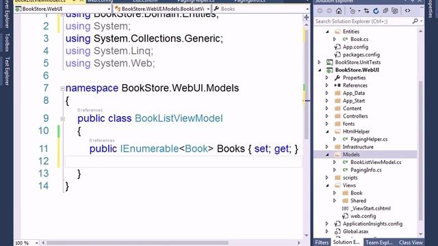 62 ASP NET MVC Course Bookstore real application View Web config namespace Adding the View Mo смотреть онлайн