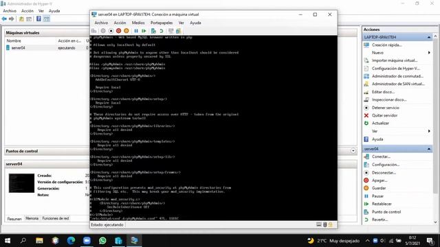 Instalación de phpMyAdmin en la máquina virtual CentOS 7 смотреть онлайн