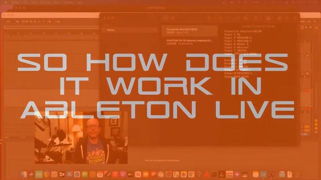 Ableton Live - Hooking up external hardware смотреть онлайн