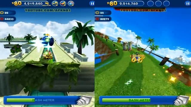 Sonic Dash - METAL SONIC VS SONIC смотреть онлайн