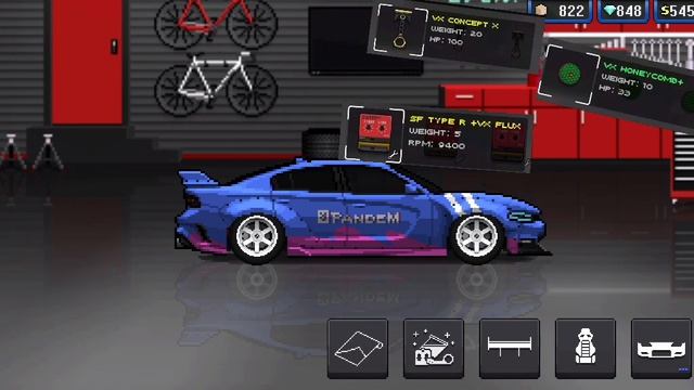 dodge charger custom Pixel Car Racer #pcr смотреть онлайн