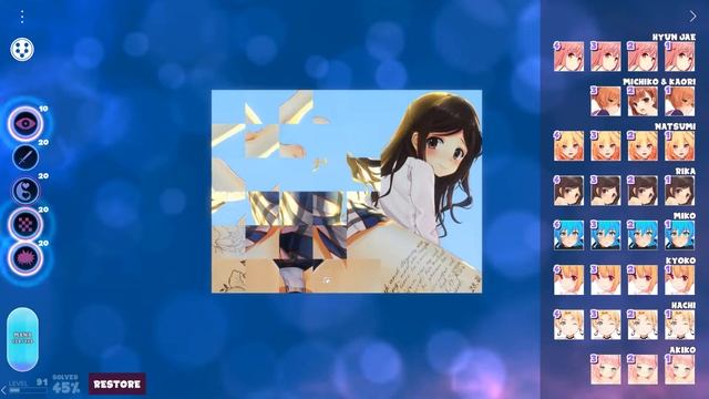 Hentai Mosaique Puzzle - gameplay смотреть онлайн