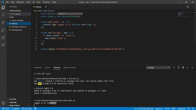 Apprendre à coder avec Discord смотреть онлайн