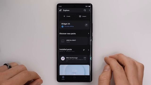 Silently Setting Up A BEAUTIFUL Nova Launcher Home Screen!