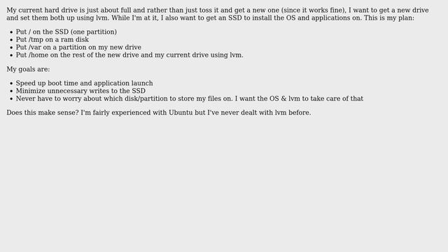Ubuntu: Setting up lvm with HDD and SSD смотреть онлайн