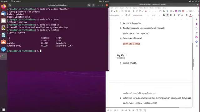 Instalasi Web Server Linux смотреть онлайн