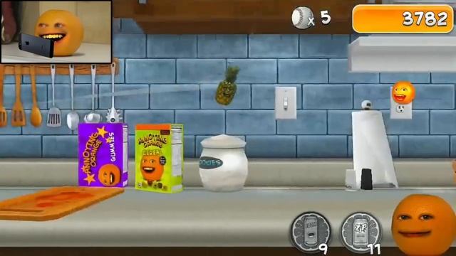 Annoying Orange Let's Play! - SPLATTER UP! смотреть онлайн