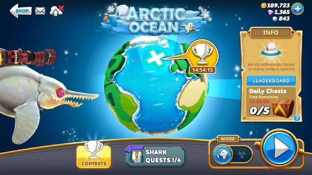 Hungry Shark World - NEW Echo Shark Unlocked Bigger, Stronger & Faster - Android Gameplay смотреть онлайн