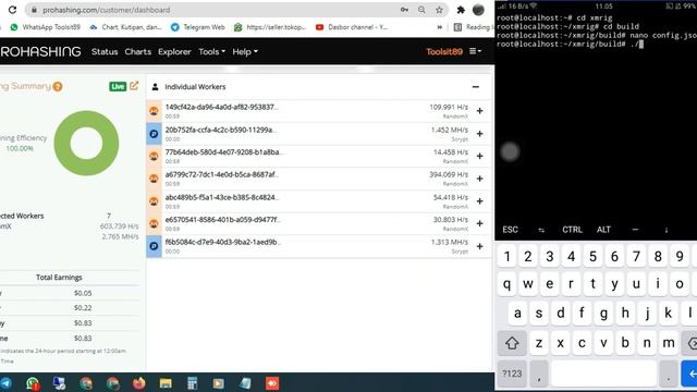 Mencoba Mining di Prohashing Menggunakan HP Android, Apakah Bisa?? смотреть онлайн