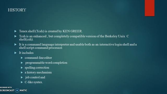 C SHELL AND TENEX SHELL смотреть онлайн