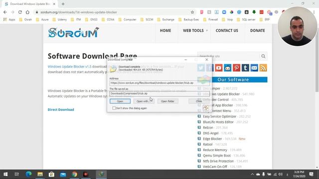 إيقاف تحديثات ويندوز 10نهائيأ فى اقل من دقيقة смотреть онлайн