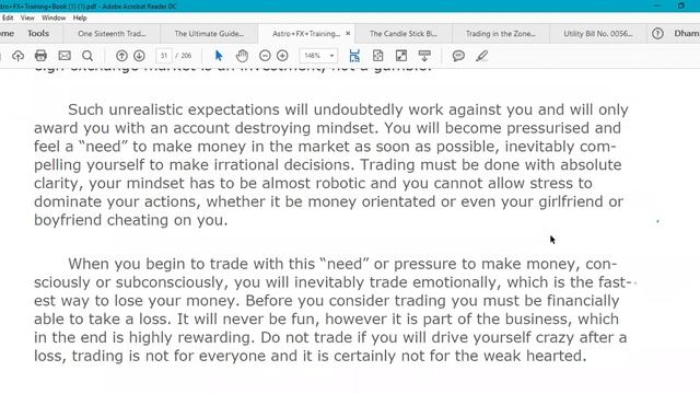 Trading Psychology  Part One