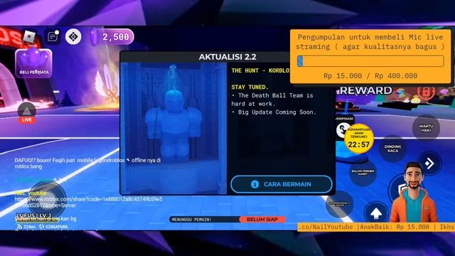 MABAR GAME ACAK DI ROBLOX YUKKK !!! " Roblox " |LIVE STRAMING INDONESIA смотреть онлайн