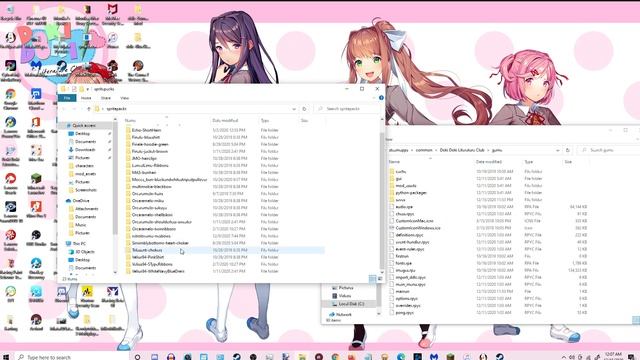 Giving Monika "Gifts" & Putting Them Under Her Tree! | How to Give Monika "GIFTS" [MAS Christmas!] смотреть онлайн